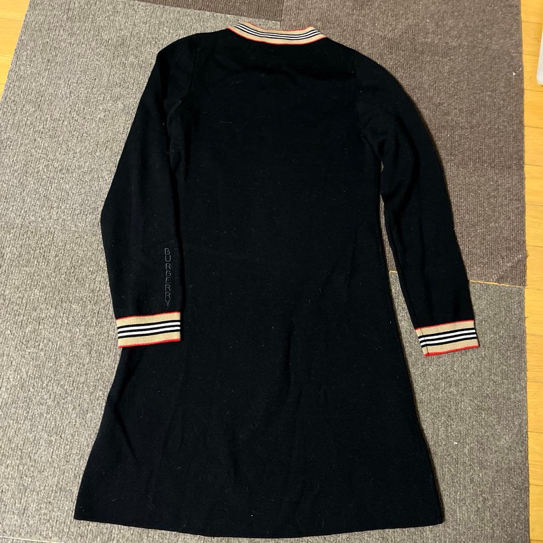 たこさんページ新品　バーバリーニットワンピース