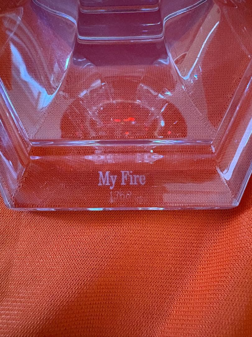 Baccarat バカラ　My Fire マイファイヤー　赤色 ガラス製品