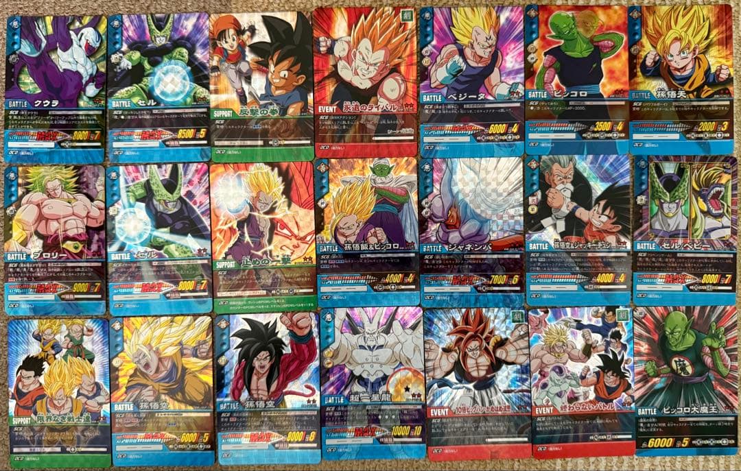 ドラゴンボール超カードゲーム　高レアリティまとめ