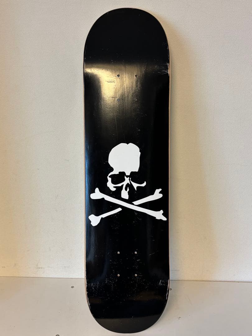 コラボ/スケボー/デッキ/別注/マスターマインド/限定/スカル/ロゴ/END.