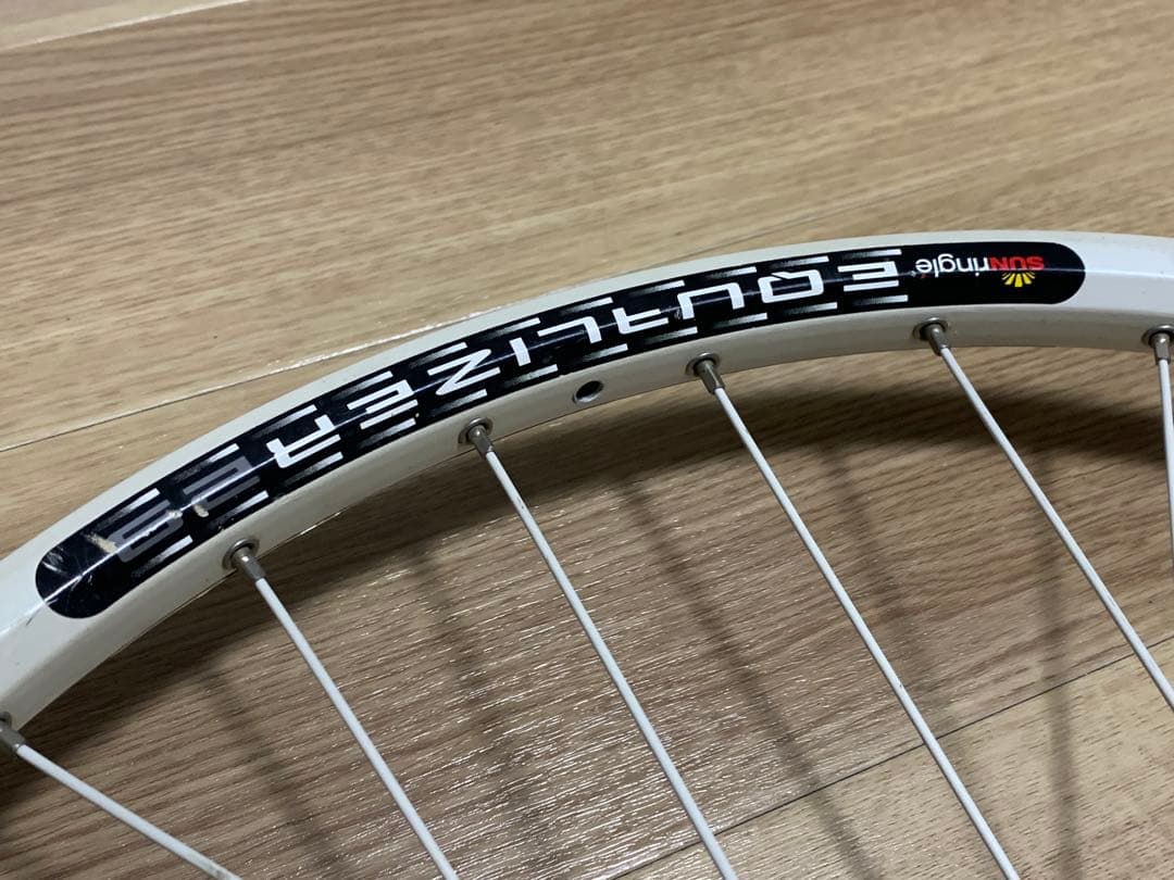 26インチMTBフロントホイール中古