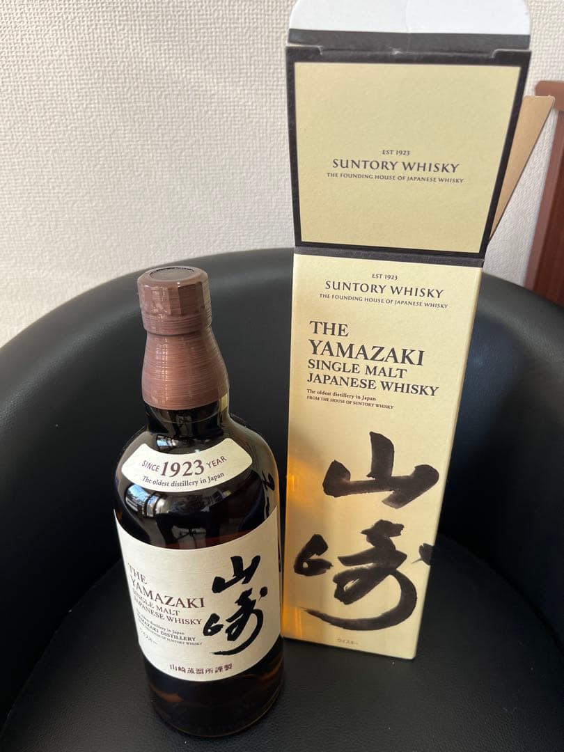 山崎 シングルモルトウイスキー 700ml 43%