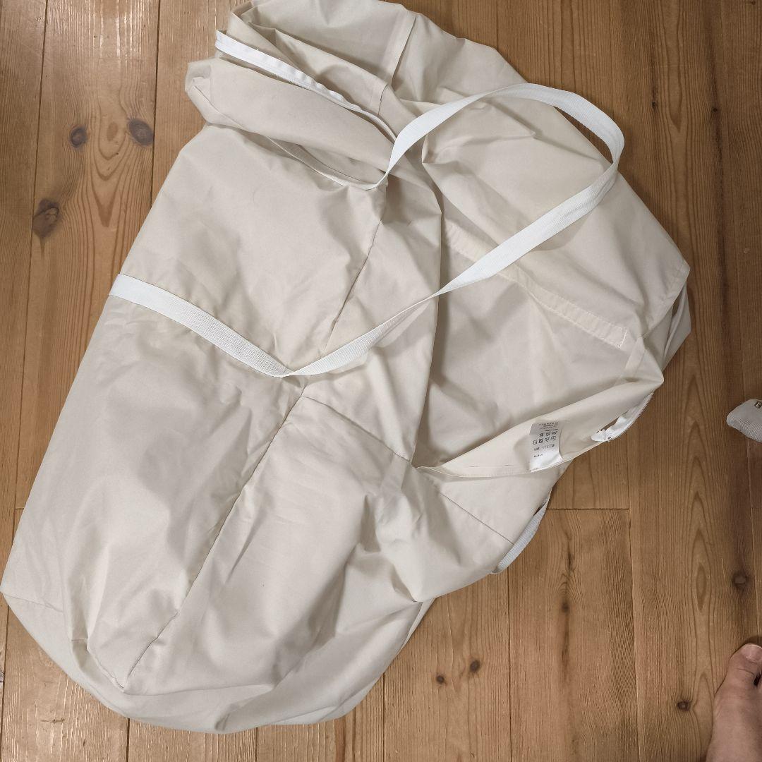 アップリカ ココネルエアープラスAB ベビーベッド　ホワイトベージュ