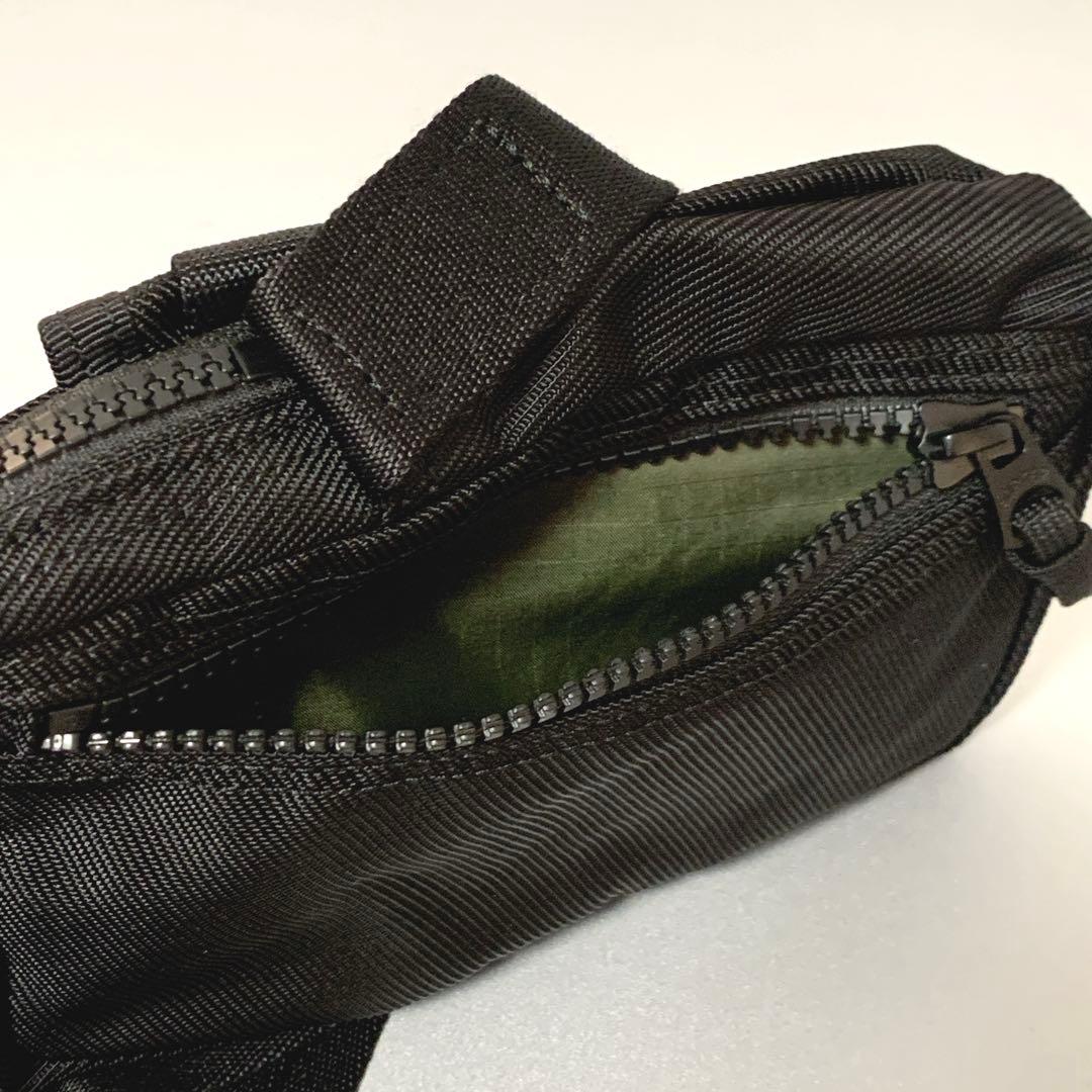 未使用級 PORTER ポーター UNIT ユニット ショルダーバッグ ブラック