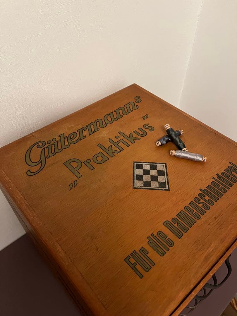 【青虫3/15マデ】アンティーク スプールキャビネット ギッターマン