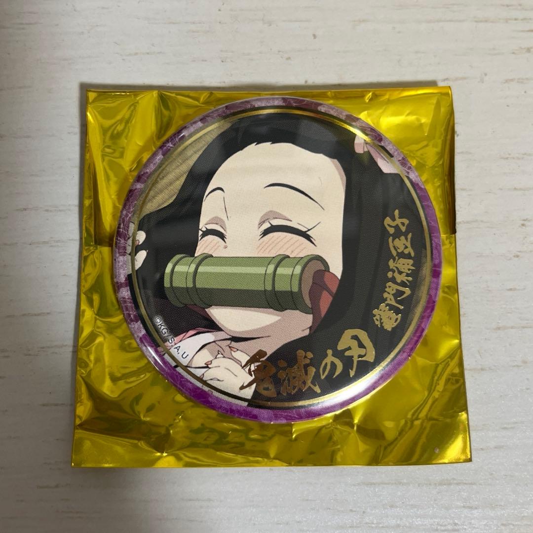 鬼滅の刃　刀鍛冶の里編　箔押し57mm缶バッジA 竈門禰豆子
