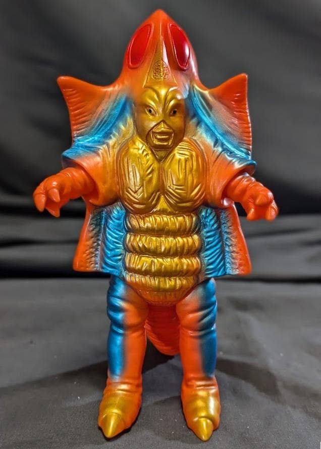 アイアン「ミラーマン」登場怪獣（ブルマァク復刻）ソフビフィギュア