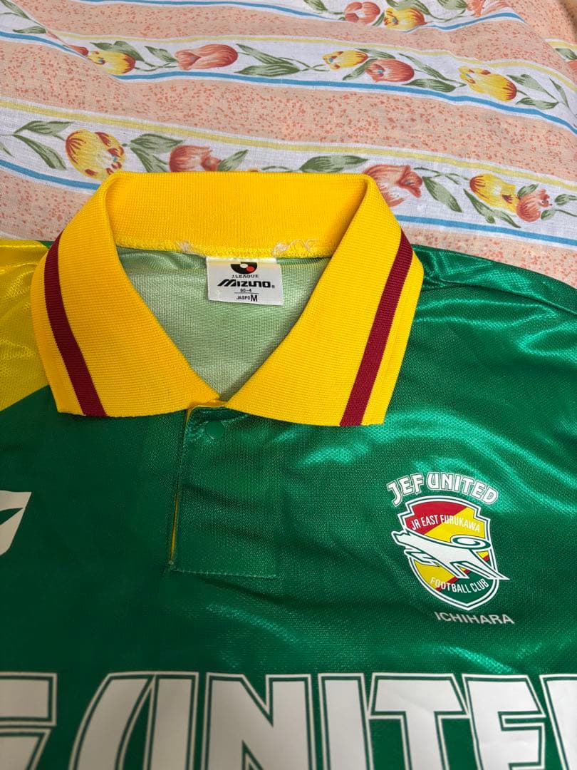 ジェフユナイテッド市原・千葉 ユニフォーム　JEF UNITED 当時物　サイン