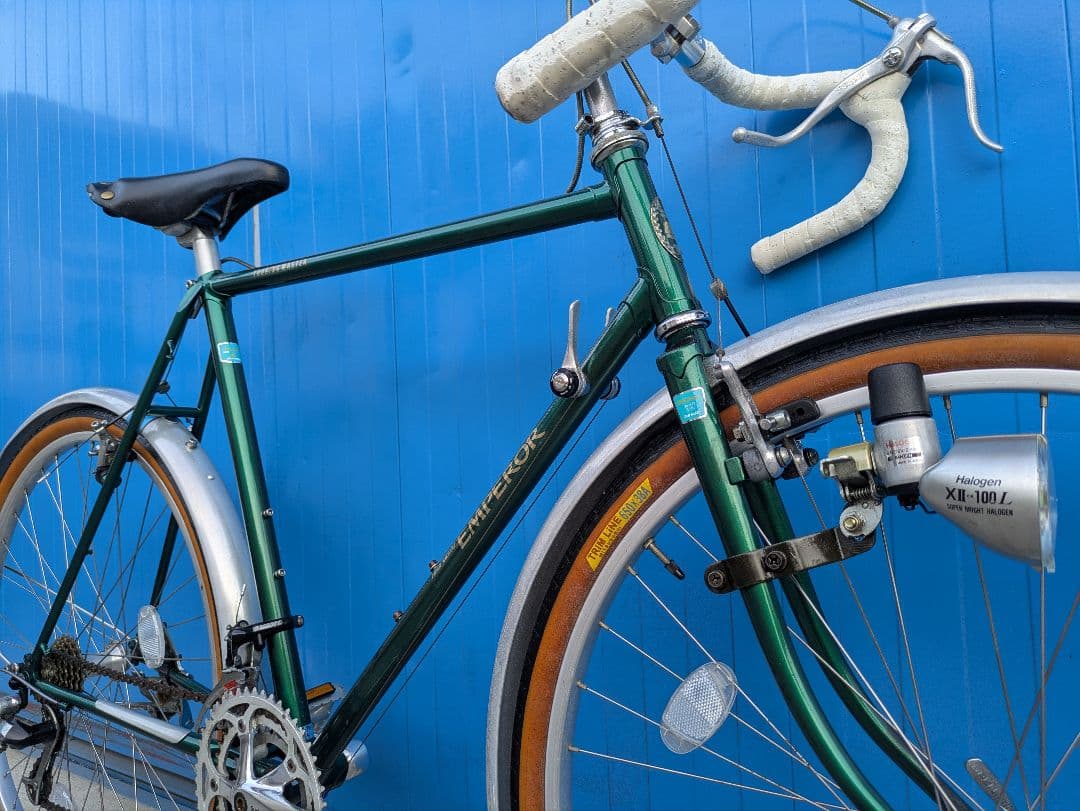 丸石 エンペラー ランドナー ロードバイク スポルティーフ　レトロ　自転車