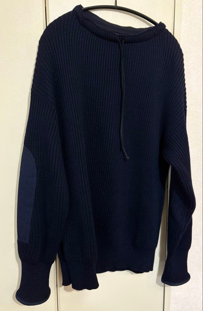 美品　Graphpaper ニット ネイビー　size:1