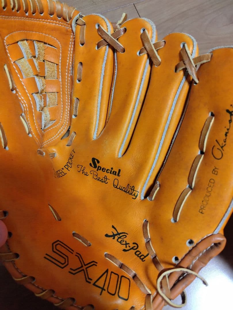 SX400 金田正一　400勝記念　グローブ　右投げ　野球用グローブ3個セット