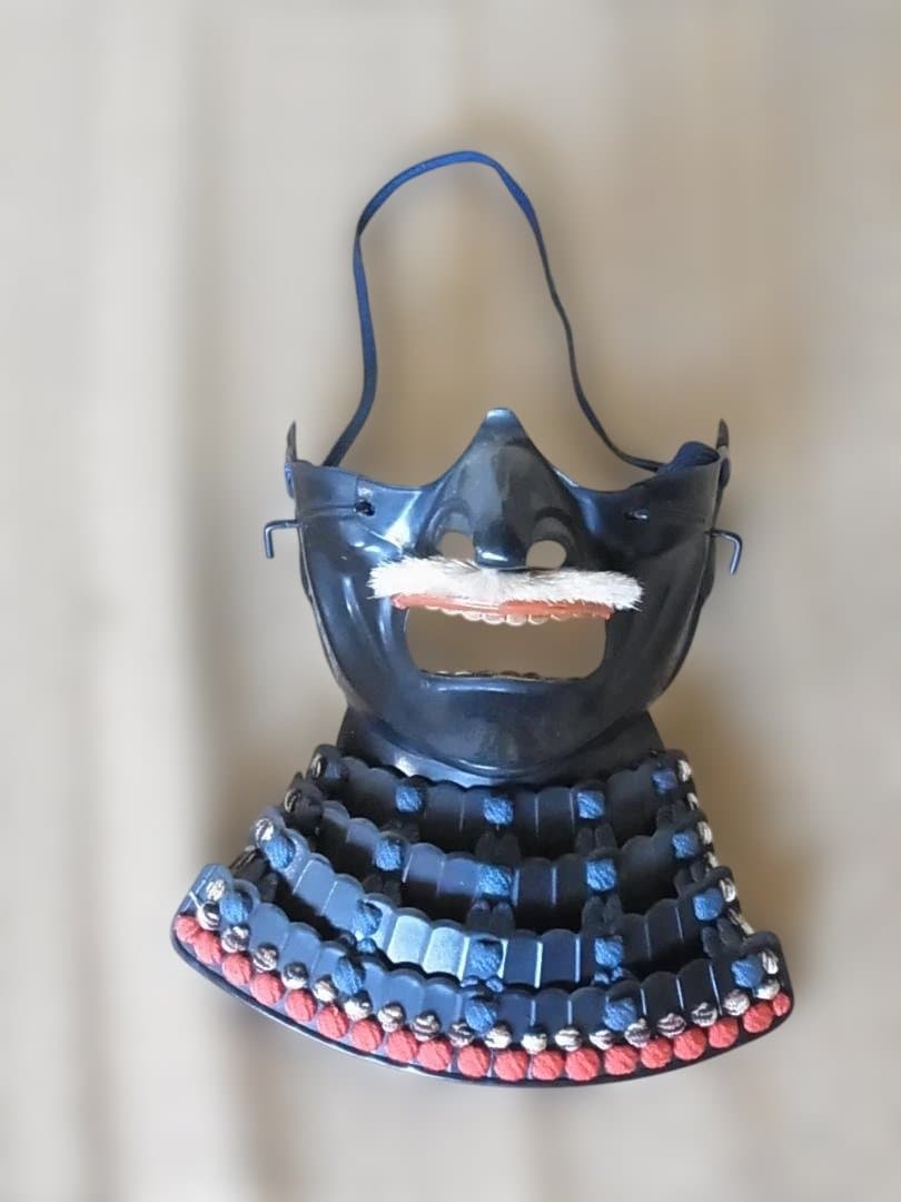 着払い・2個口発送　武具甲冑 鎧兜 鎧櫃 等身大　丸に木瓜　現代鎧