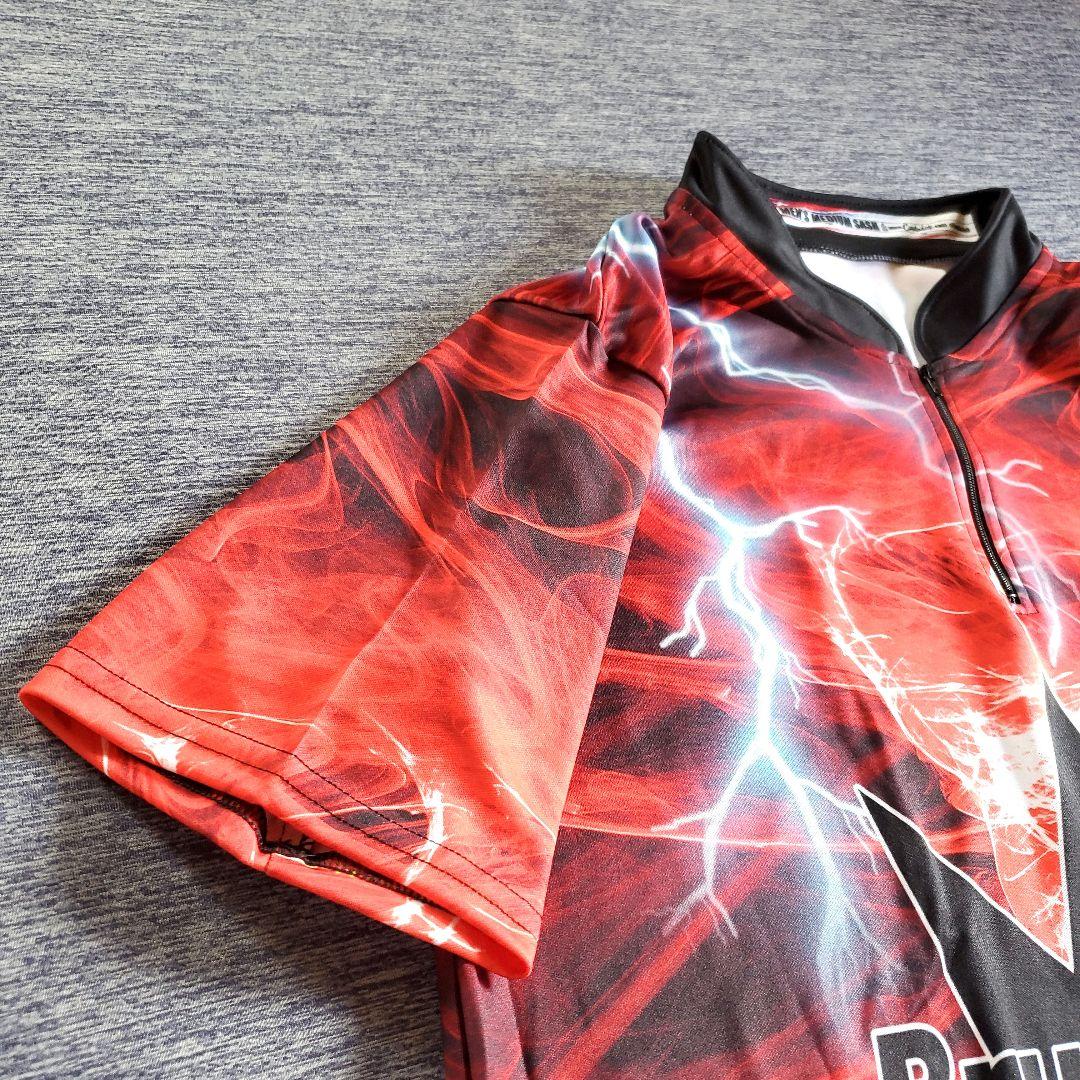 【日本未発売】ブランズウィック 日本サイズL相当　レッド　ボウリングウェア