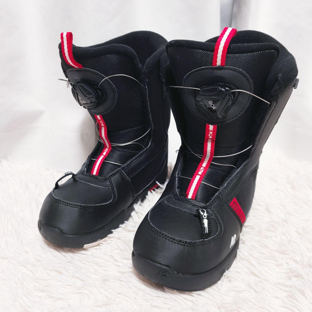 極美品 K2 MINI TURBO スノーボードブーツ　キッズ 20cm