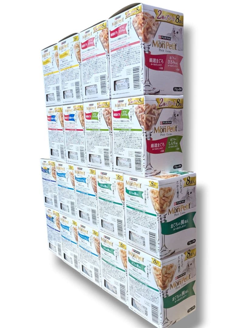 モンプチ ピュリナ プチリュクス キャットフード 18箱 MON PETIT 猫