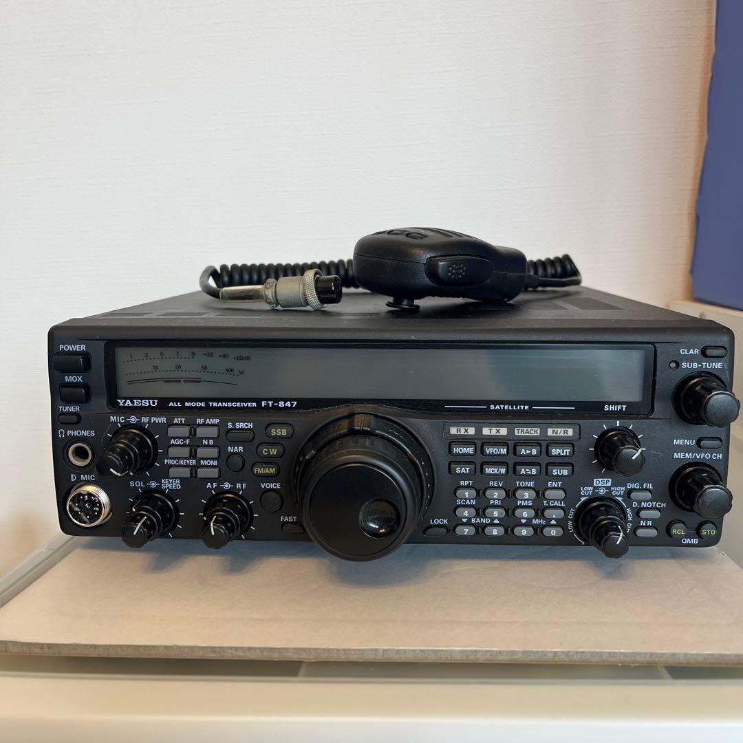 YAESU FT-847 全モードトランシーバー　通電・動作未確認