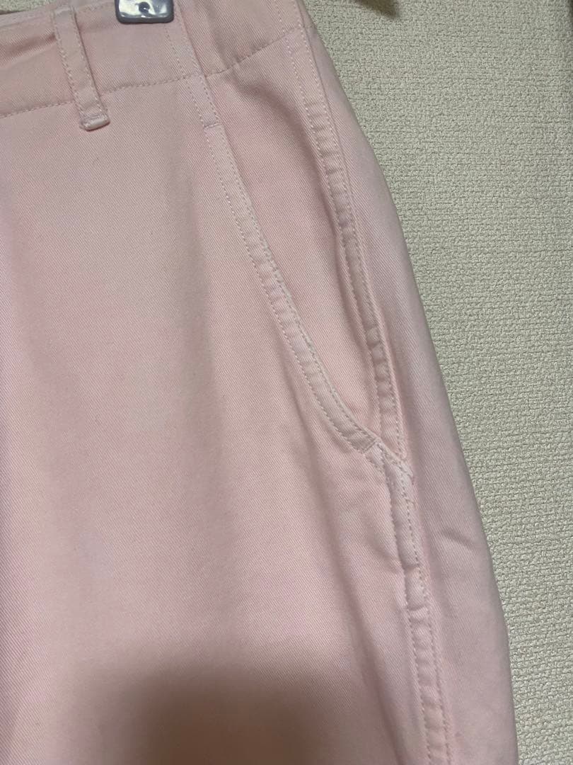 スピックアンドスパン　ピンク　チノパンツ　2024SS 春夏