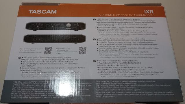 TASCAM iXR 未使用品