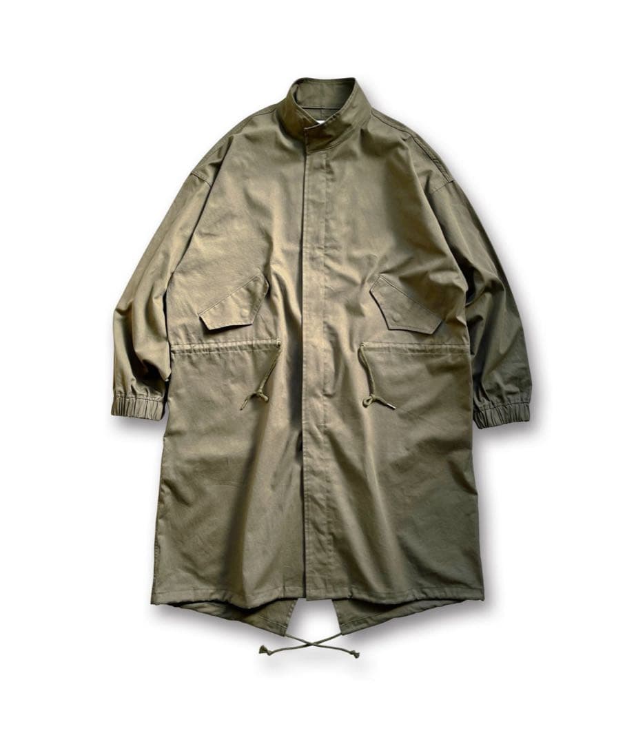 natto ヴィンテージライクミリタリーモッズコート