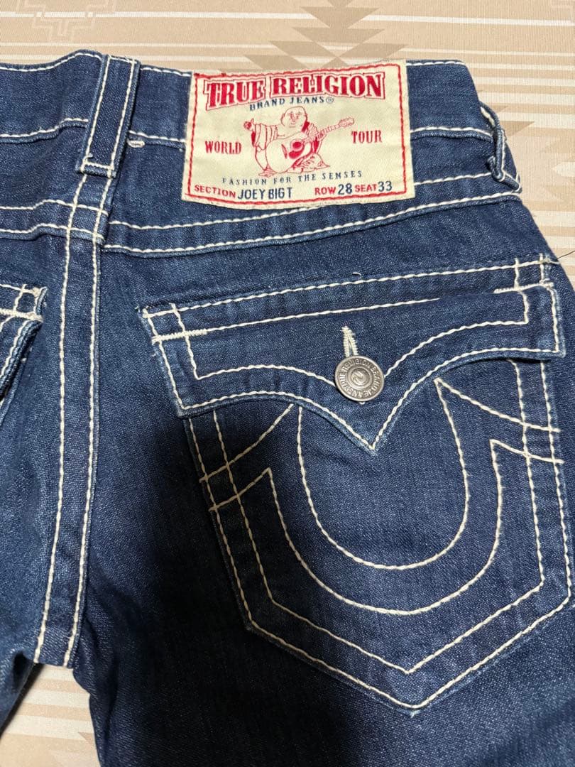 TRUE RELIGION JOEY BIG Tフレア デニム 28インチ