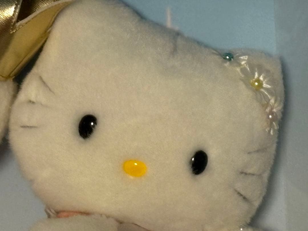 【激レア】25周年記念ぬいぐるみ　1999年 キティ＆スワン　新品箱入り 特大