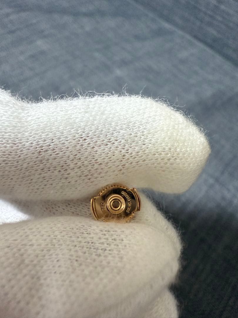 エルメス ヴェルティージュ クール TPM ピアス イヤリング【中古】 片耳