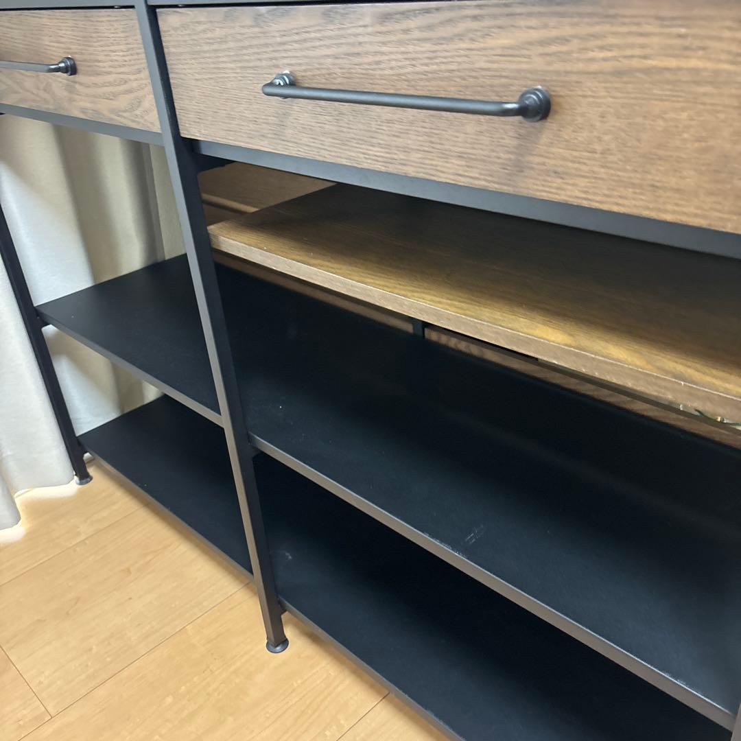 LOWYA アイランドカウンターテーブル