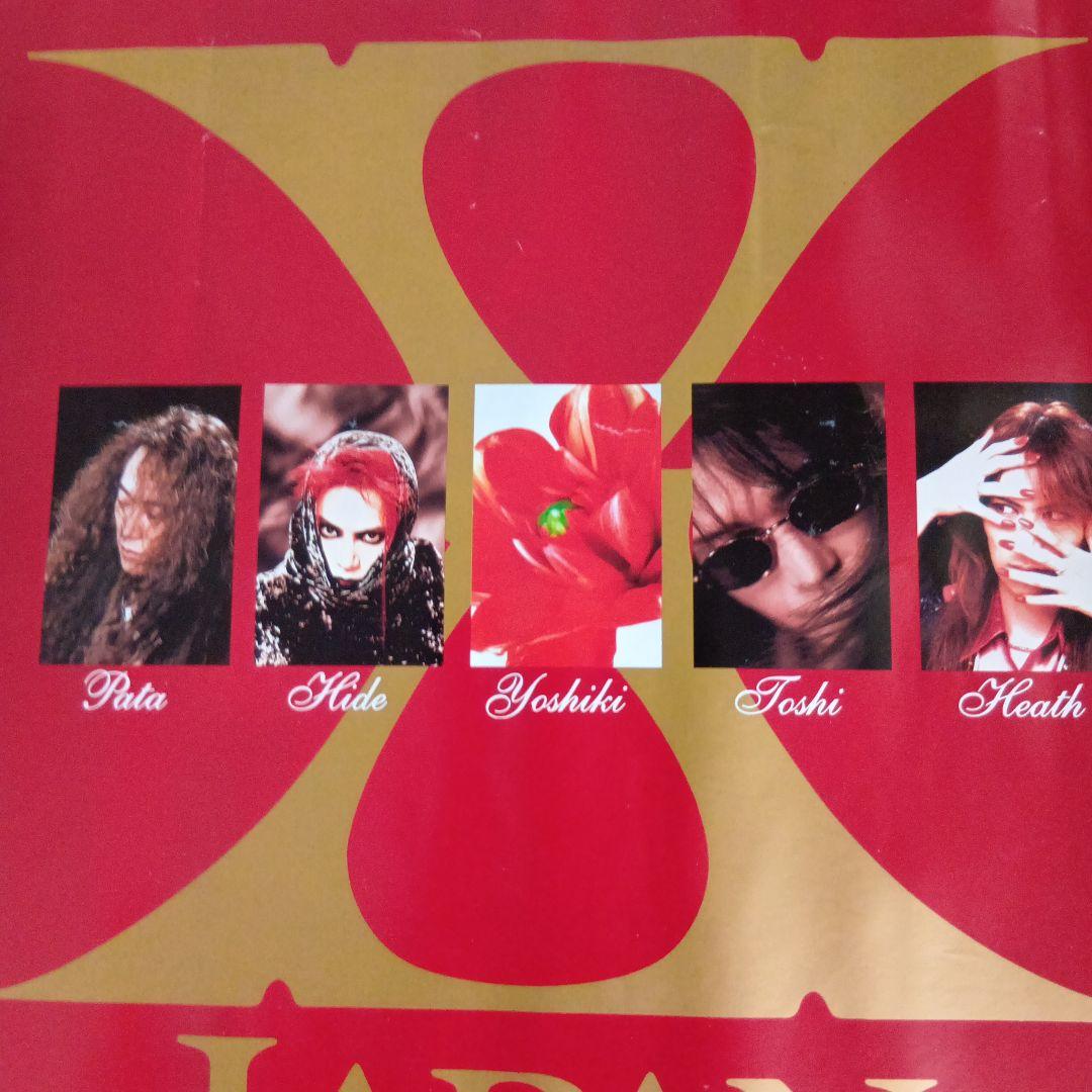 X JAPAN写真展　hide直筆サインポスター