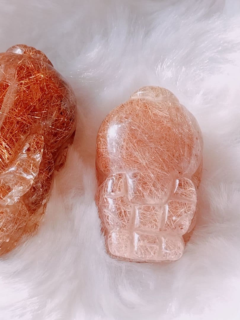 【金運恋愛運】ピンクルチル　貔貅　貫通穴あり　ビッグサイズ