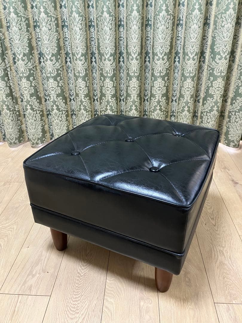 カリモク60オットマンスタンダードブラック