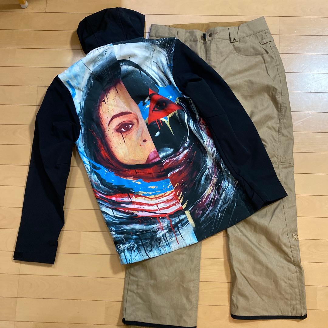 686 スノーウェア 上下セット Mサイズ
