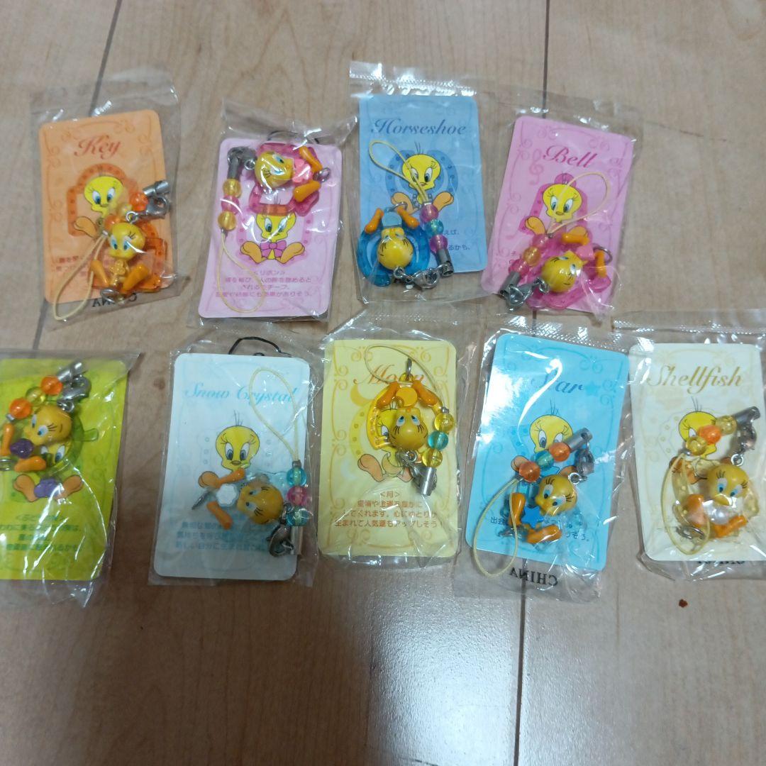 トゥイーティー　ストラップ　レトロ