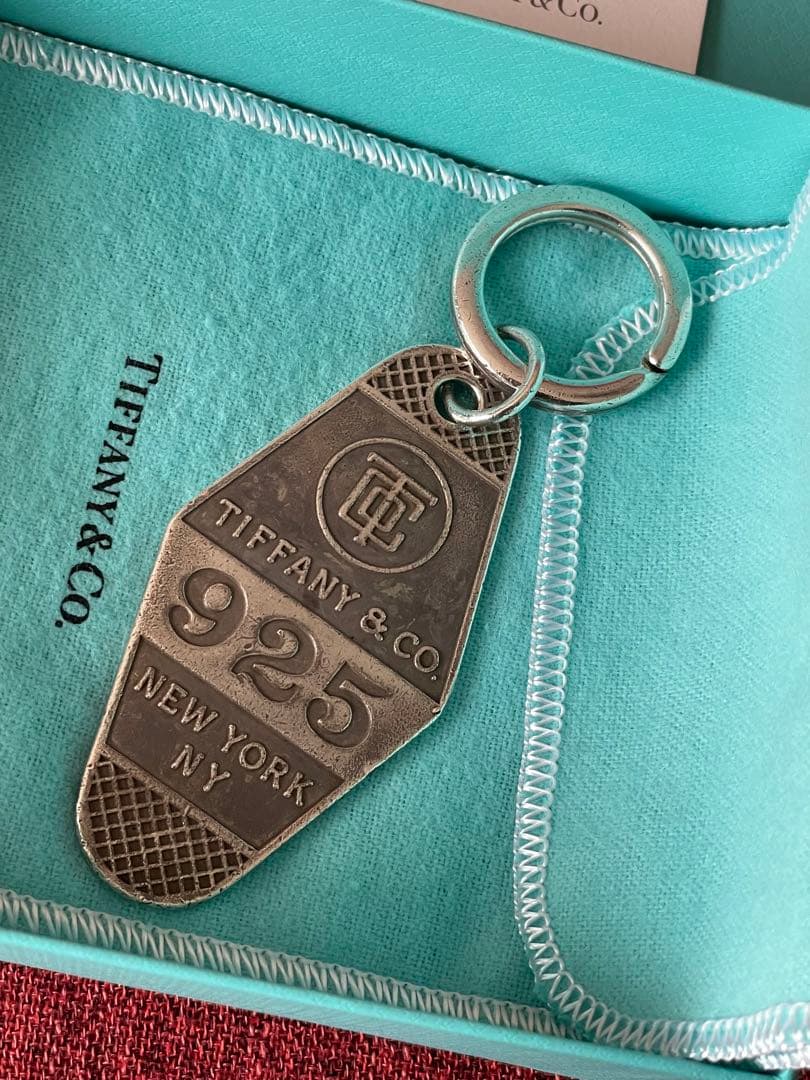 ◆感謝価格◆希少◆Tiffany & Co.◆ホテルシルバー925キーホルダー◆