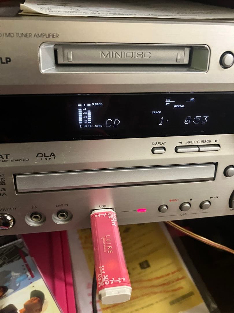 ONKYO X-N7NX D-N7NX ミニコンポ リモコン付き