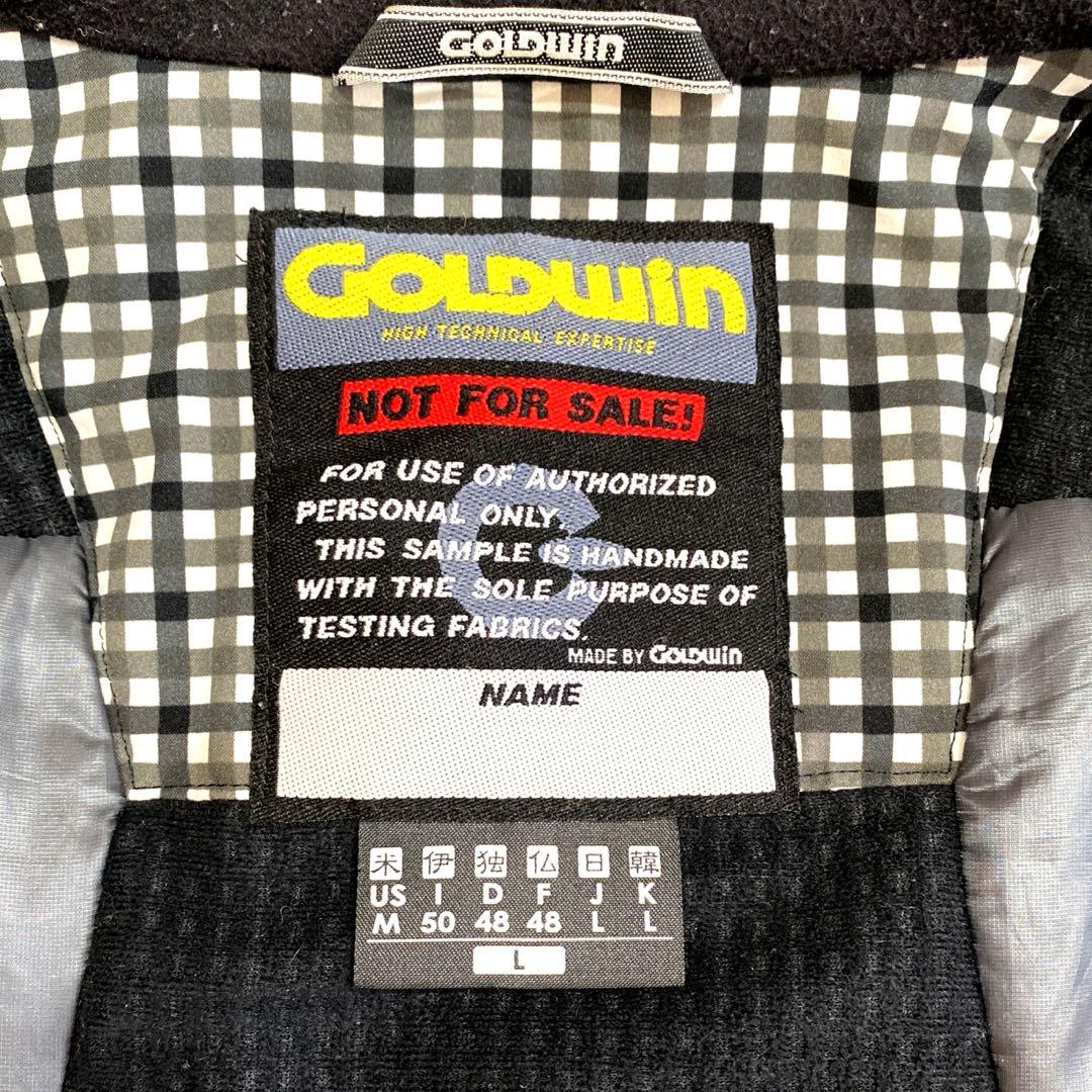 ❤️GOLDWIN❤️ゴールドウイン❤️スキーウェア❤️白黒チェック柄❤️L❤️美品❤️