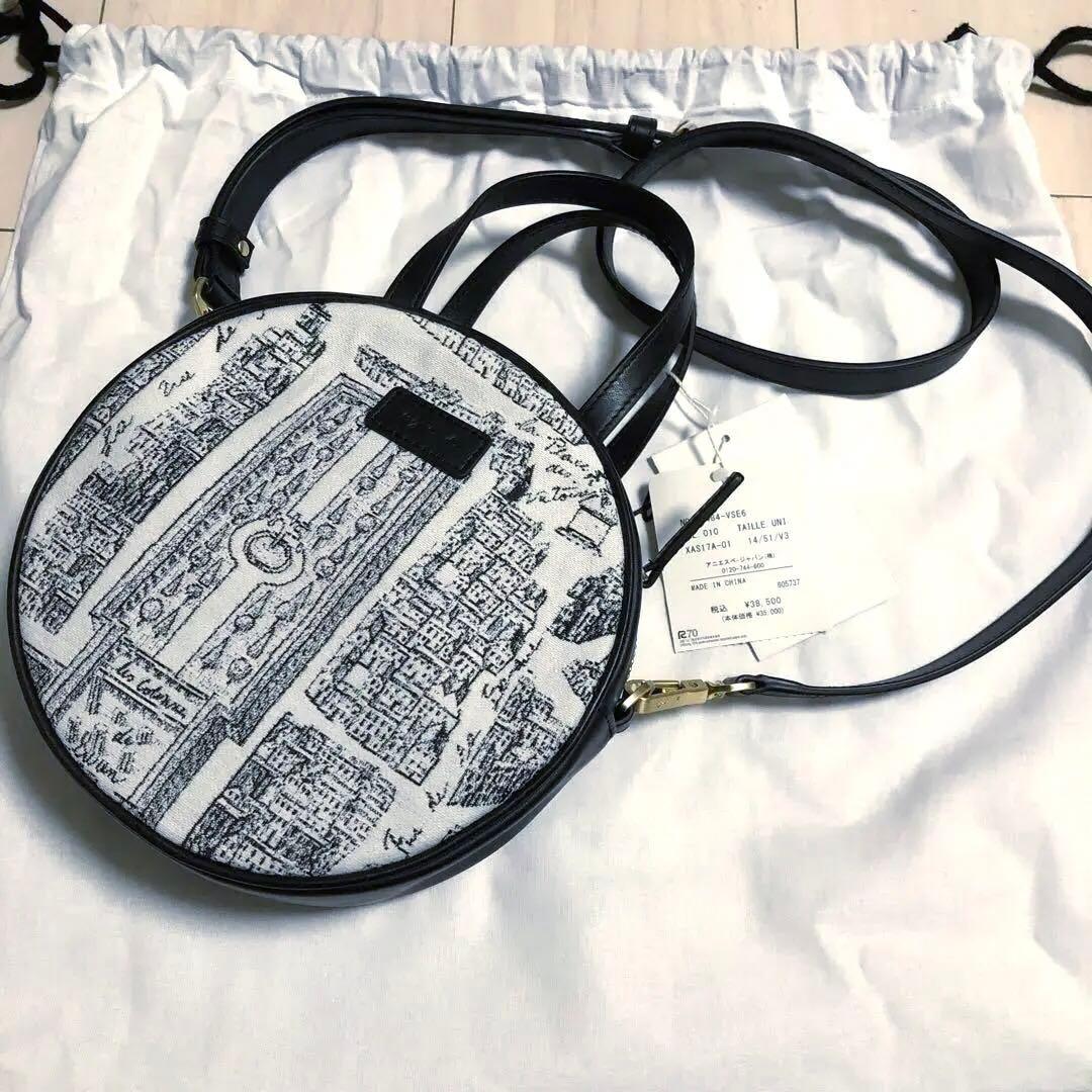 アニエス ベー　agnis b ショルダーバッグ　パリマップ　新品未使用