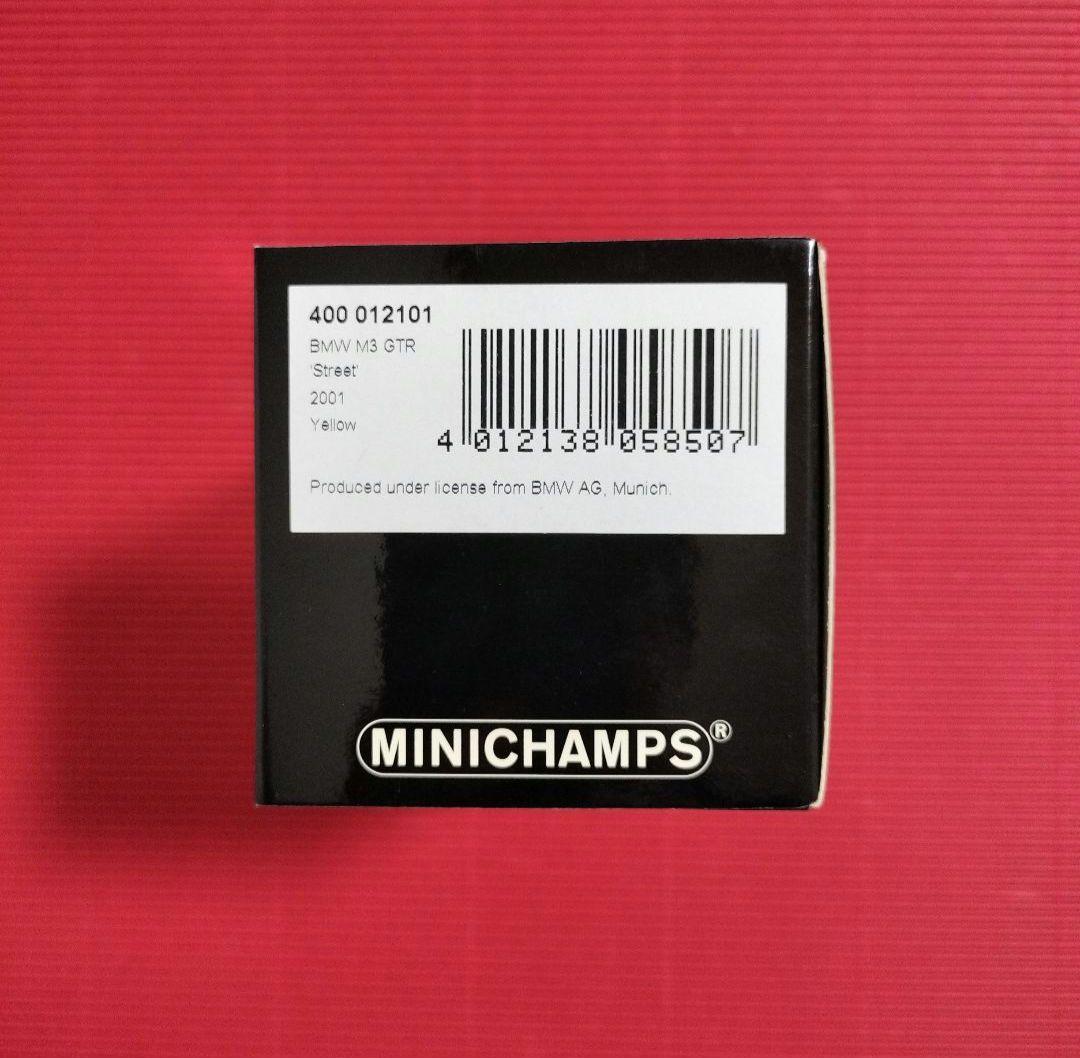 ミニチャンプス 1/43『 M3 GTR 'Street'』未開封品