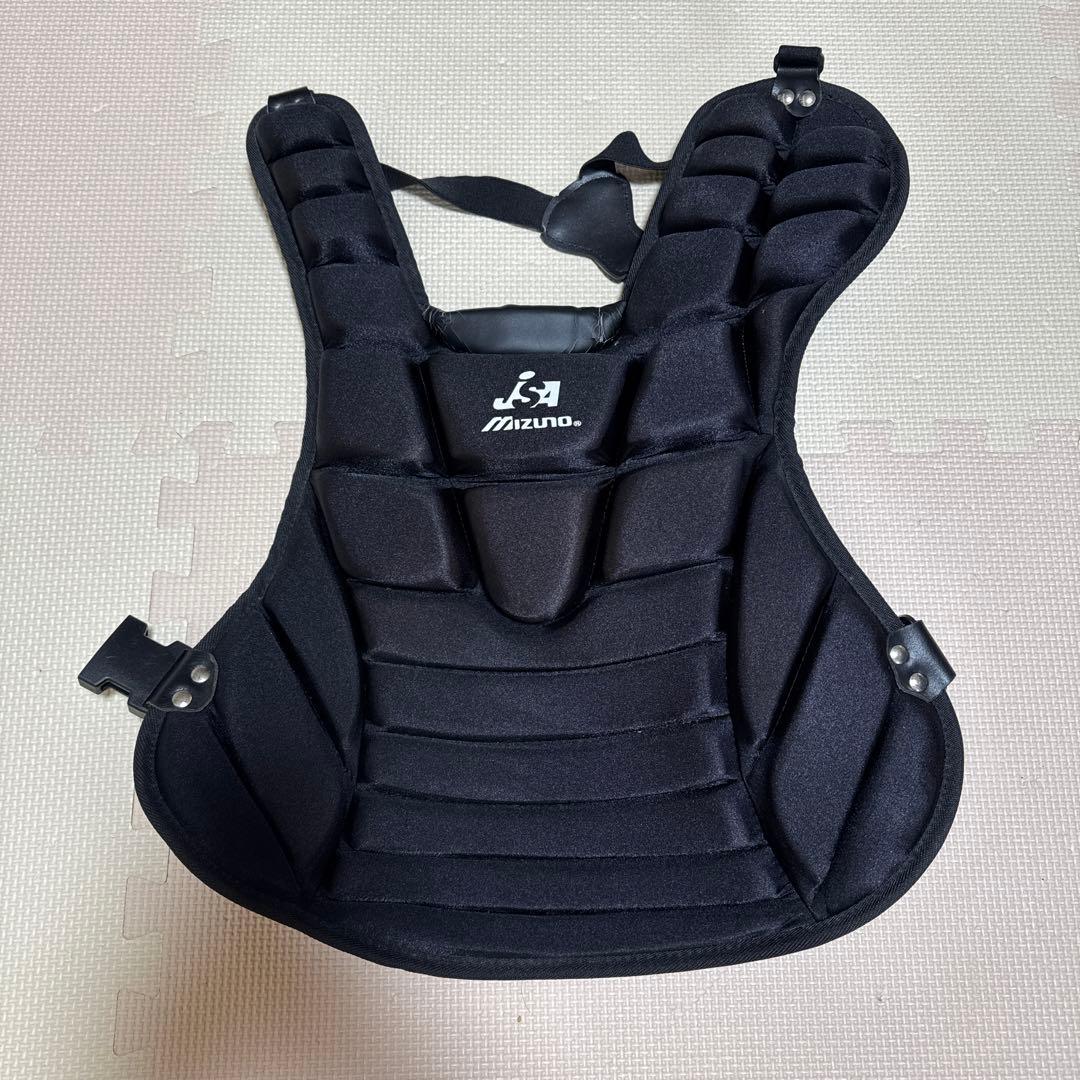 Mizuno ブラック キャッチャー防具セット