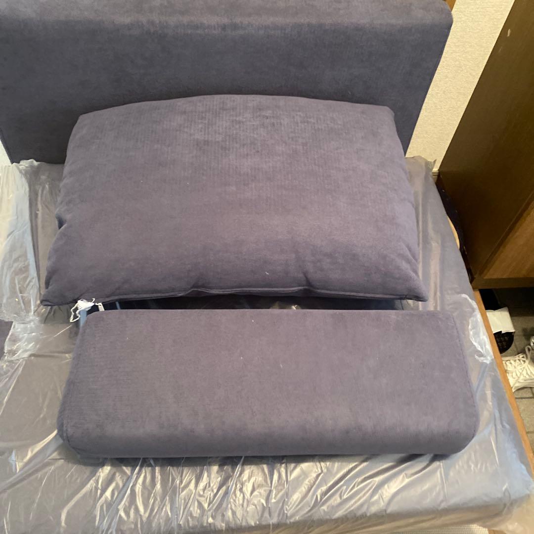 専用です♪ soroi 一人掛けソファ　ブルーグレー