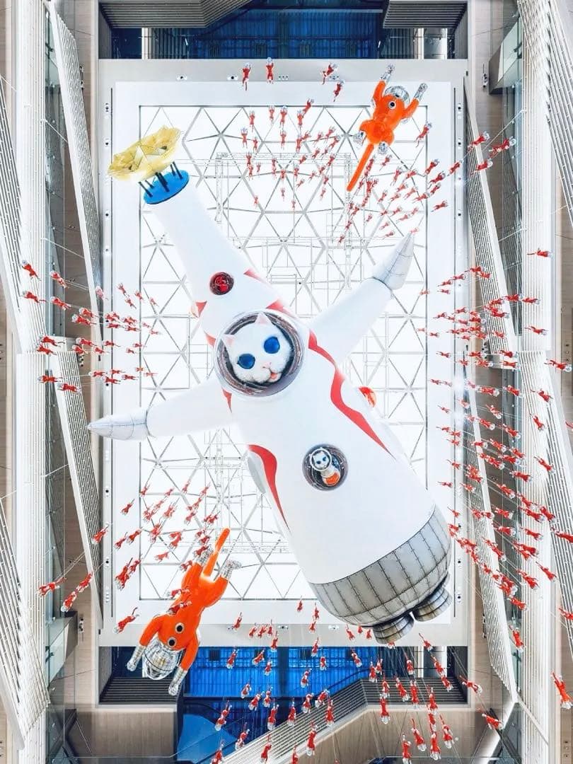 ヤノベケンジ 「LUCA号」破片（A４サイズ）