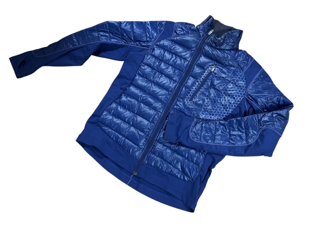 ★送料無料・美品★お洒落　デサント　ハイブリッドダウン　SAJ デモ　技術選