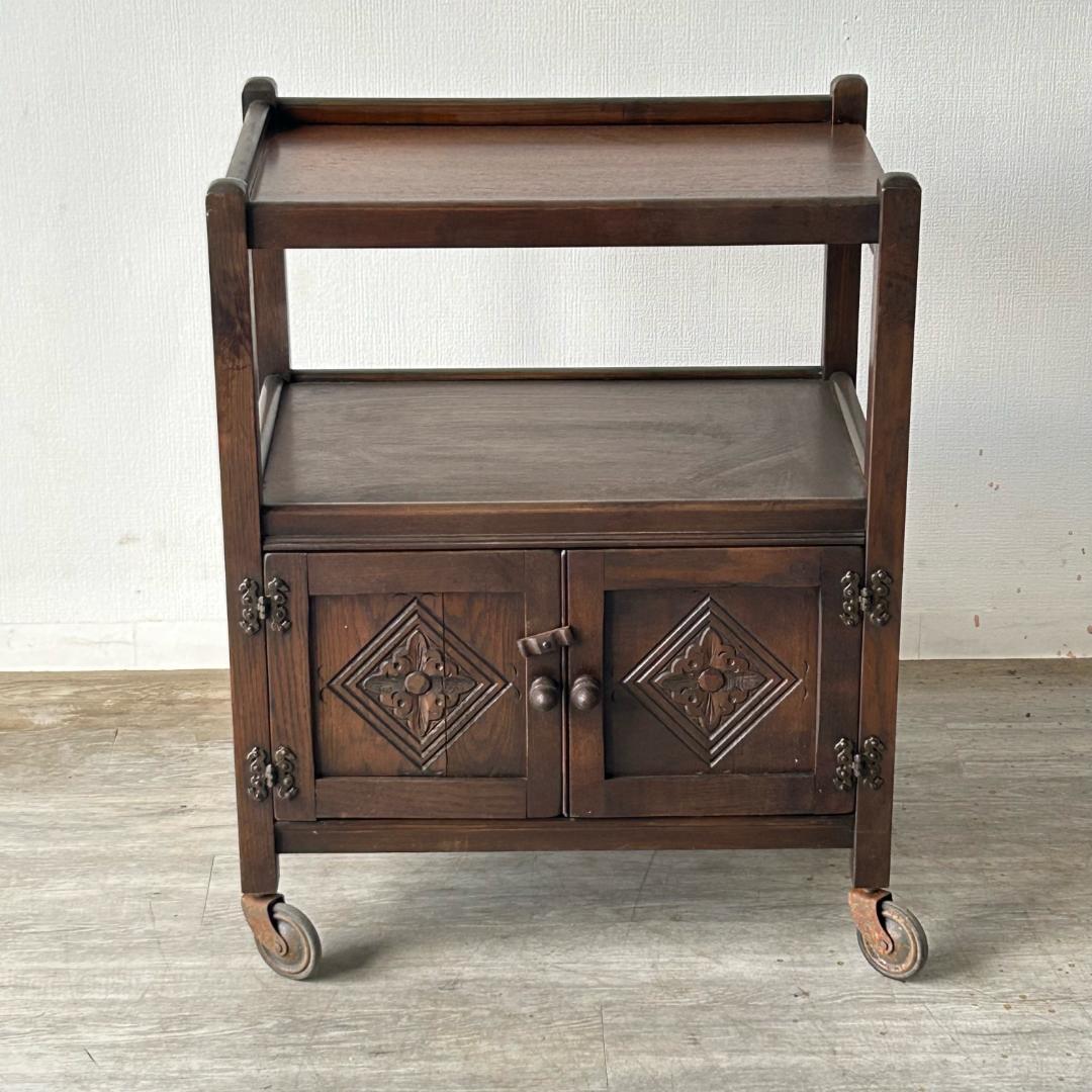 イギリス アンティーク 家具 ティー トローリー 1930年頃 616A