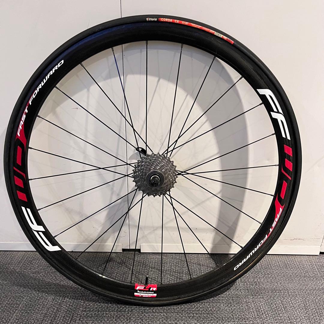 【土日限定値下げ】FFWD F4R フルカーボン チューブラーリアホイール