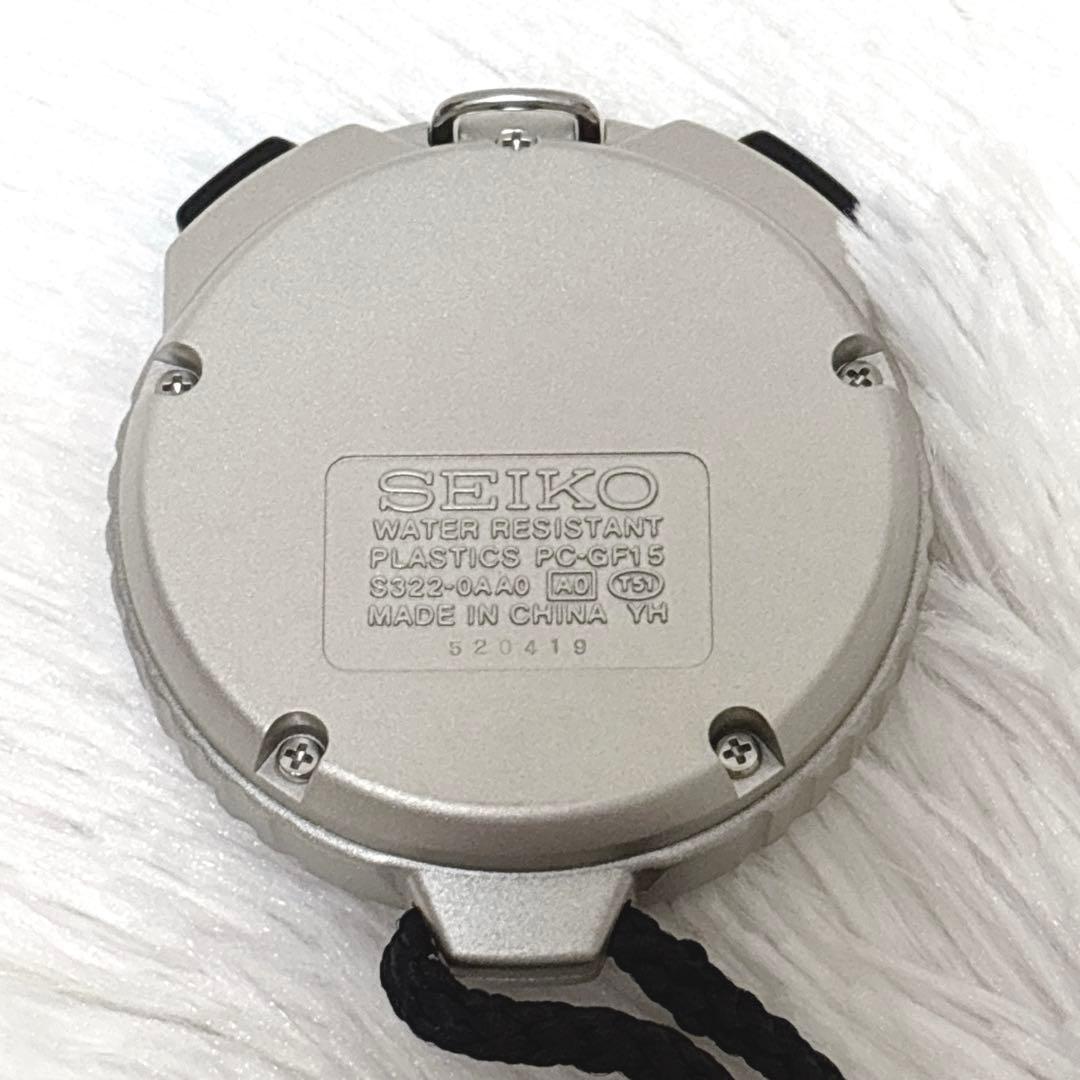 【未使用品級】セイコー SEIKO ストップウオッチ タイムキーパー ビブ