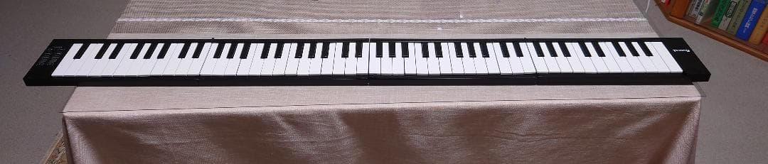 【美品】TAHORN 61鍵電子キーボード(オリピア88折り畳み式・充電式)
