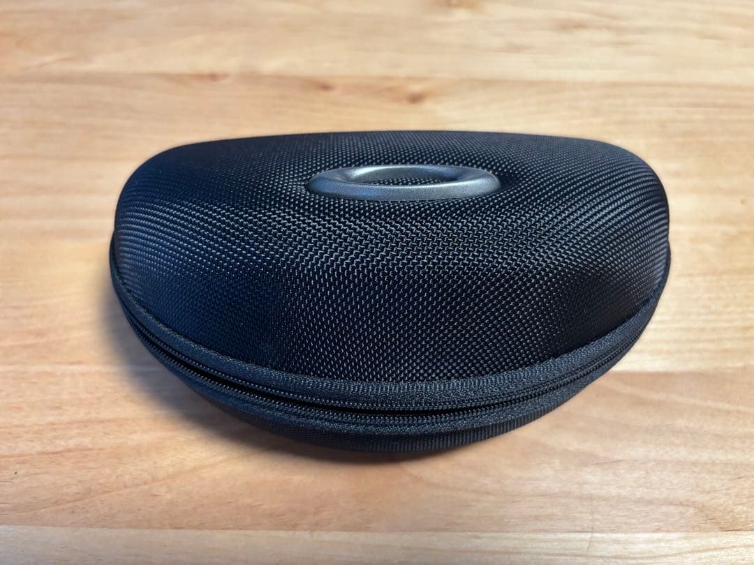 Oakley サングラス レッドオレンジ ケース付き