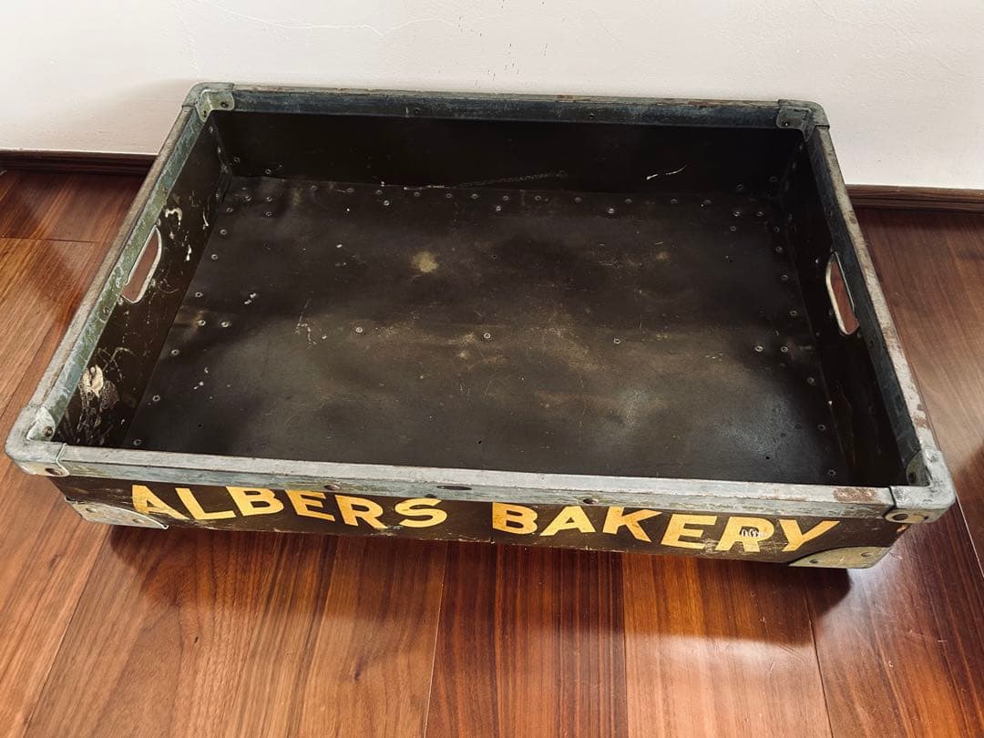 m*m様 ☆セール！☆vintage ファイバーコンテナ【大】アメリカ雑貨ヴィン