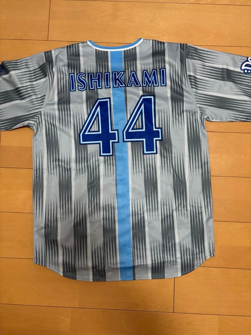 横浜DeNAベイスターズ　石上泰輝　交流戦　ビジター　ユニフォーム