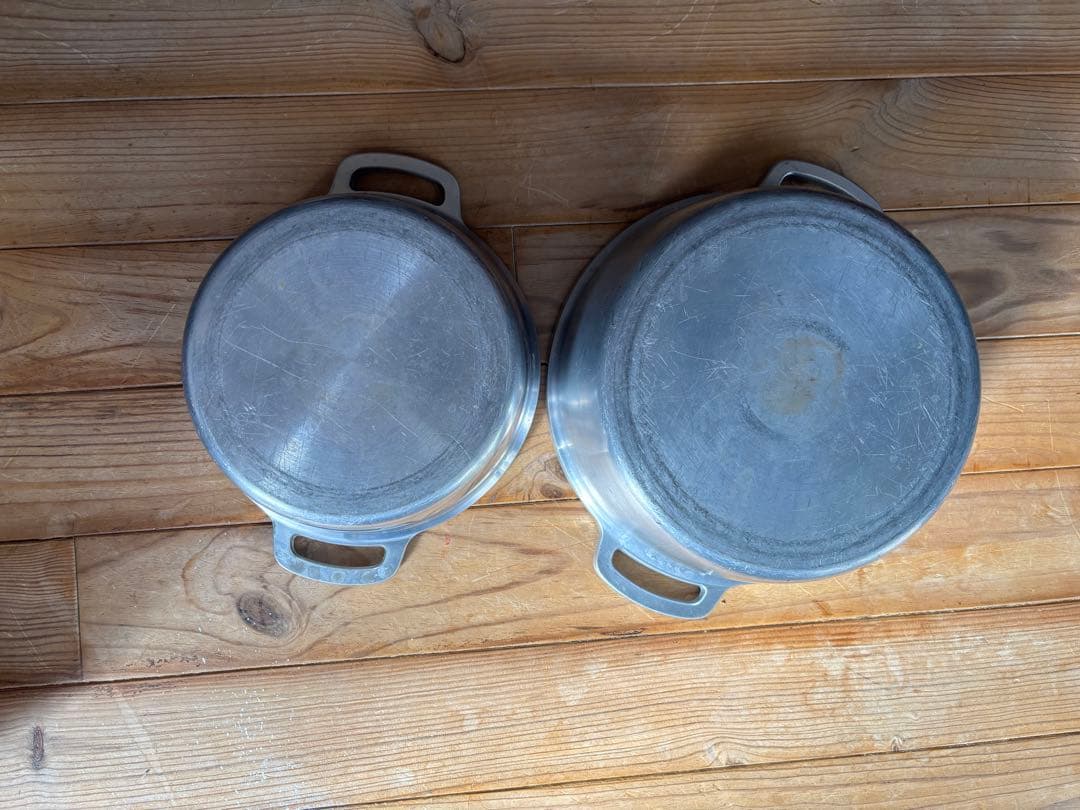 無水鍋 （20　24）・2個セット　グッドデザイン　ロングライフデザイン賞