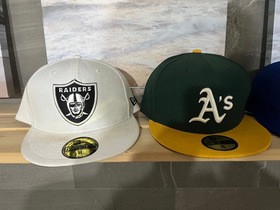 ニューエラ、ベースボールキャップ希少サイズ❗️